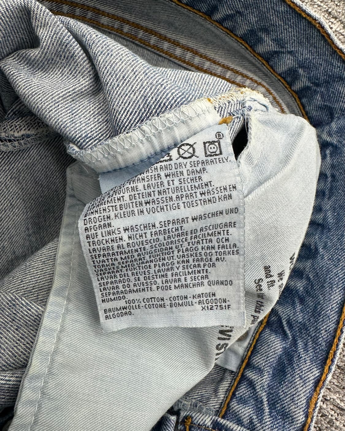 (허단43)00'S 리바이스 517-0414 데님-M1204 상품이미지6