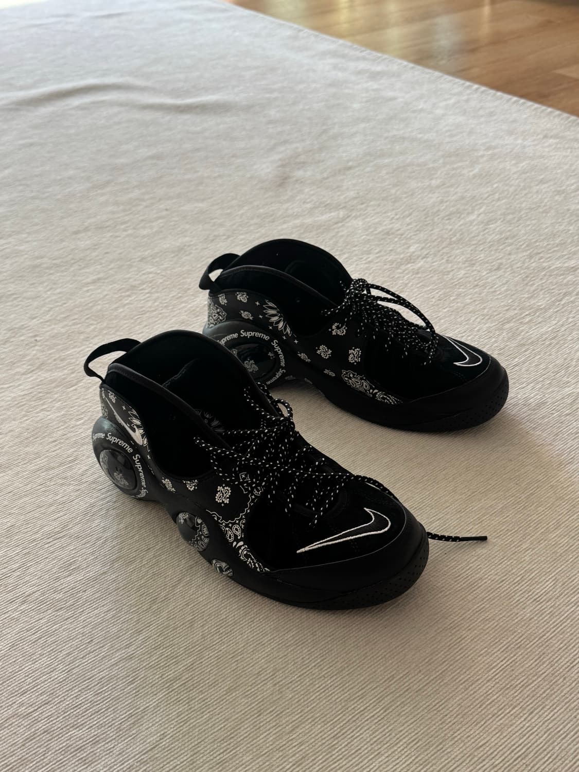 Nike x Supreme Air Zoom Flight 95 SP Bla 상품이미지2