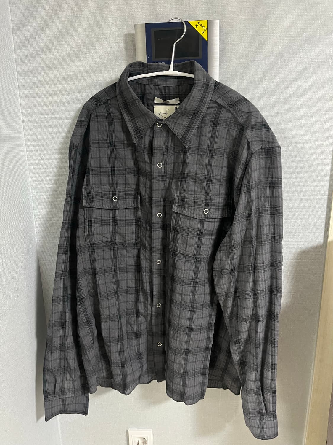 ETCE CHECK KURT SHIRT 상품이미지1