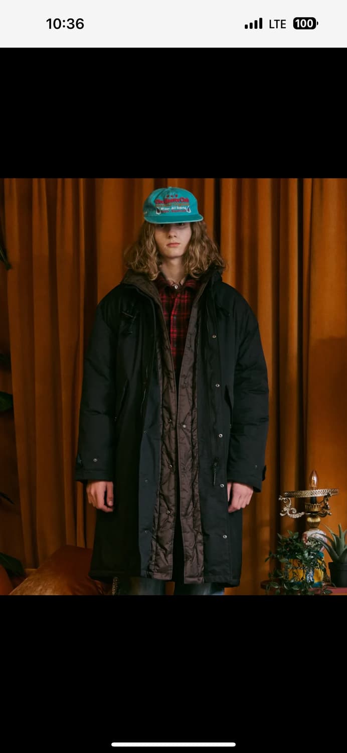 펜필드 더플 파카 코트 M 상품이미지1