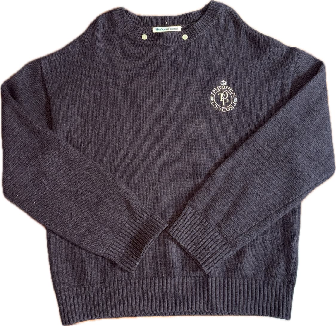 더오픈 프로덕트 브라운 컬러 니트 상품이미지1