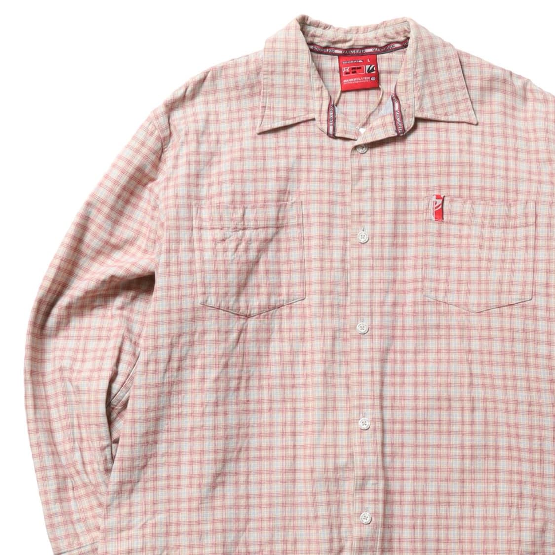 퀵실버 Quiksilver Check Pattern Shirt  상품이미지2