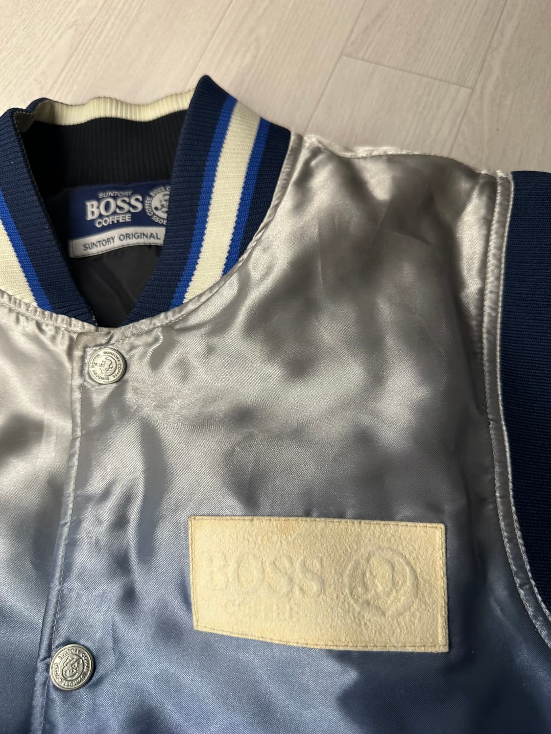 {빈티지} 보스커피 점퍼 (리버시블) 상품이미지6