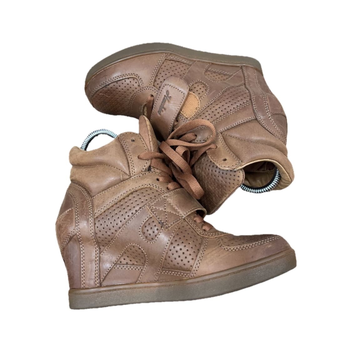 Hawkins 웨지힐 베켓 하이탑 스니커즈 된장 상품이미지2