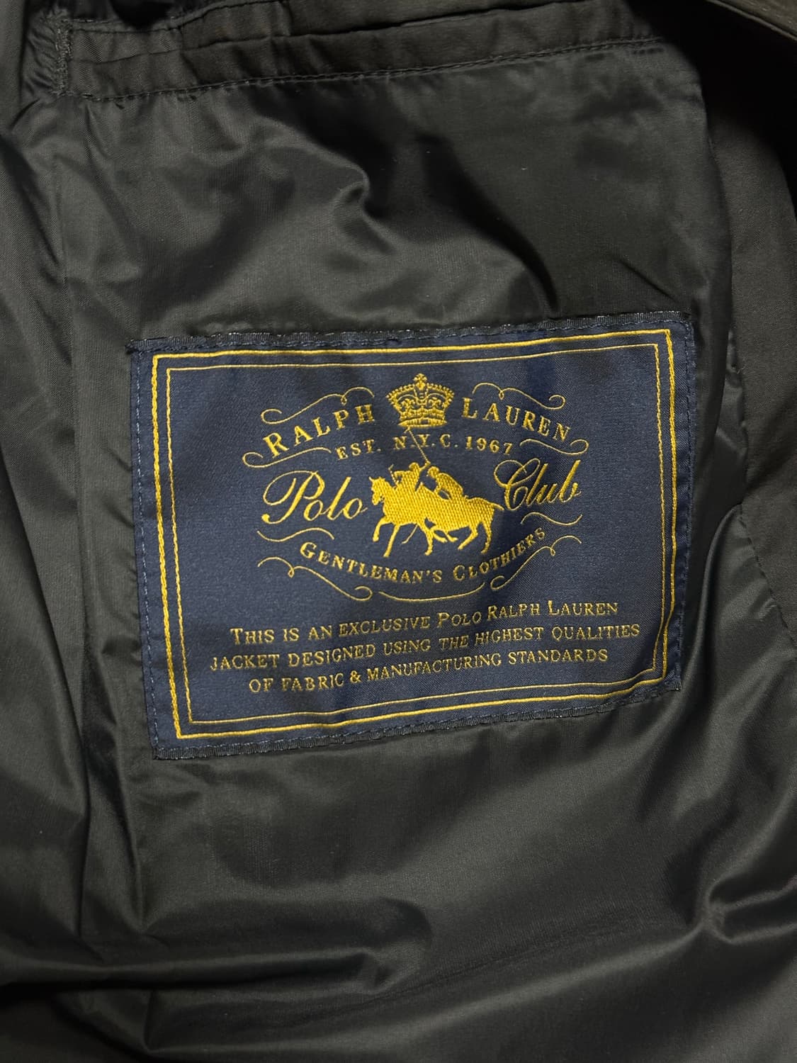 Polo 퀼팅 자켓 팔아요 상품이미지3