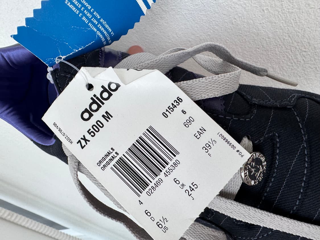 [245] 프랑스구매 2007마테리얼오브더월드 잉글랜드 한정판 zx500 상품이미지6