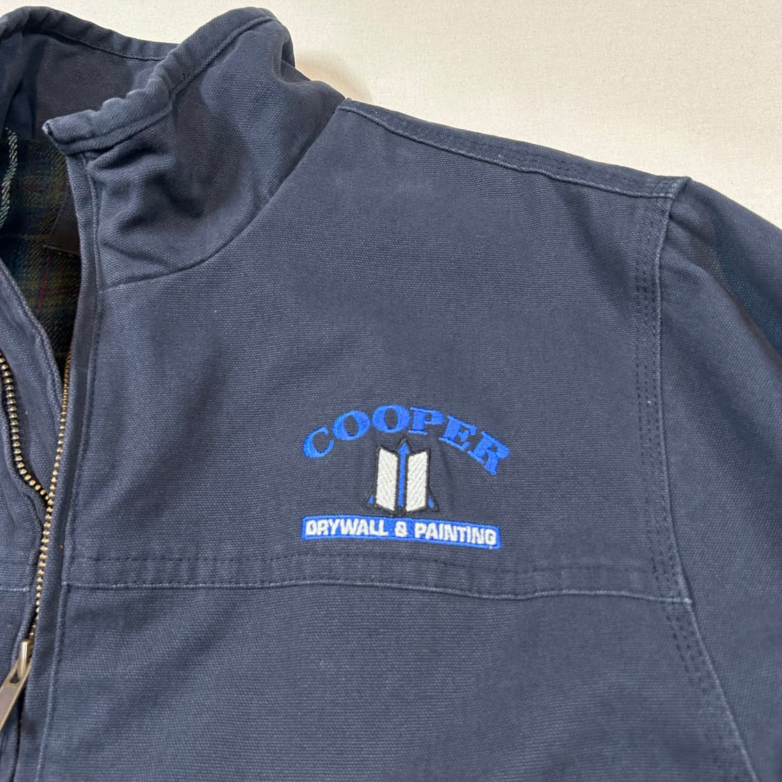 L) Corner Stone USA 워크웨어 워크 자켓 네이비 상품이미지5