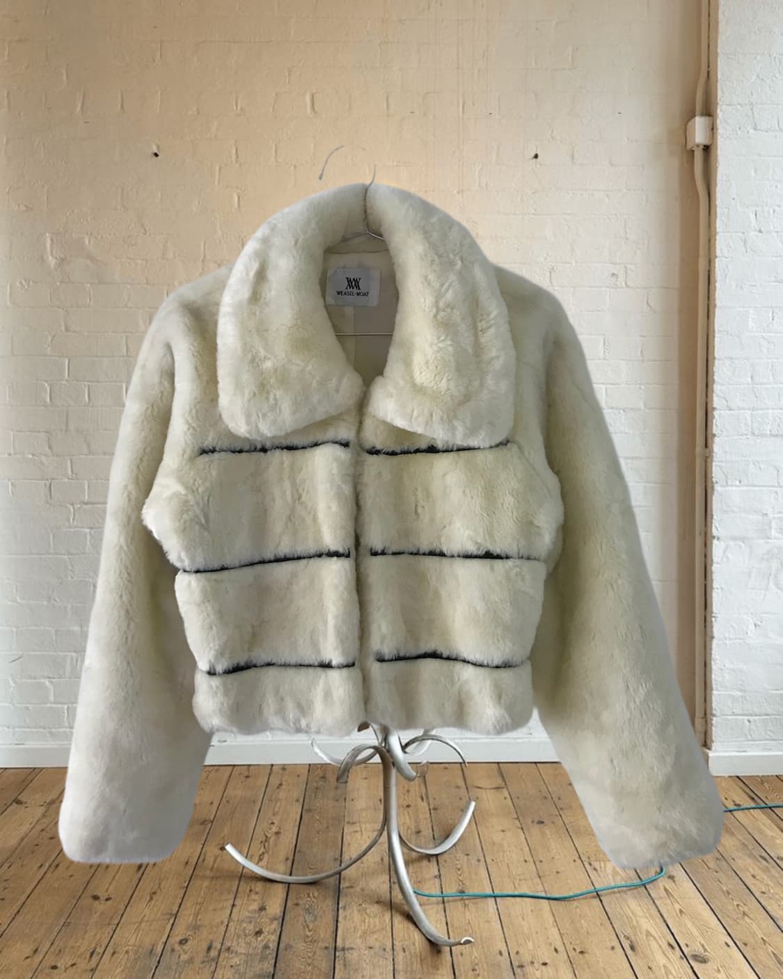vintage ivory fur jacket 상품이미지7