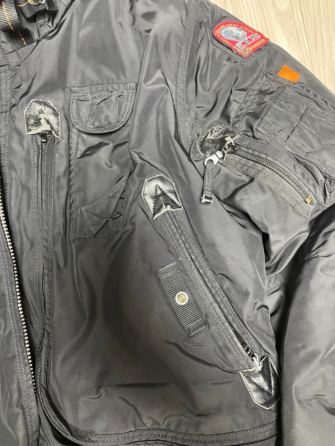 정품 파라점퍼스 고비 블랙 패딩 여성L (남성95 마른100가능) 상품이미지3