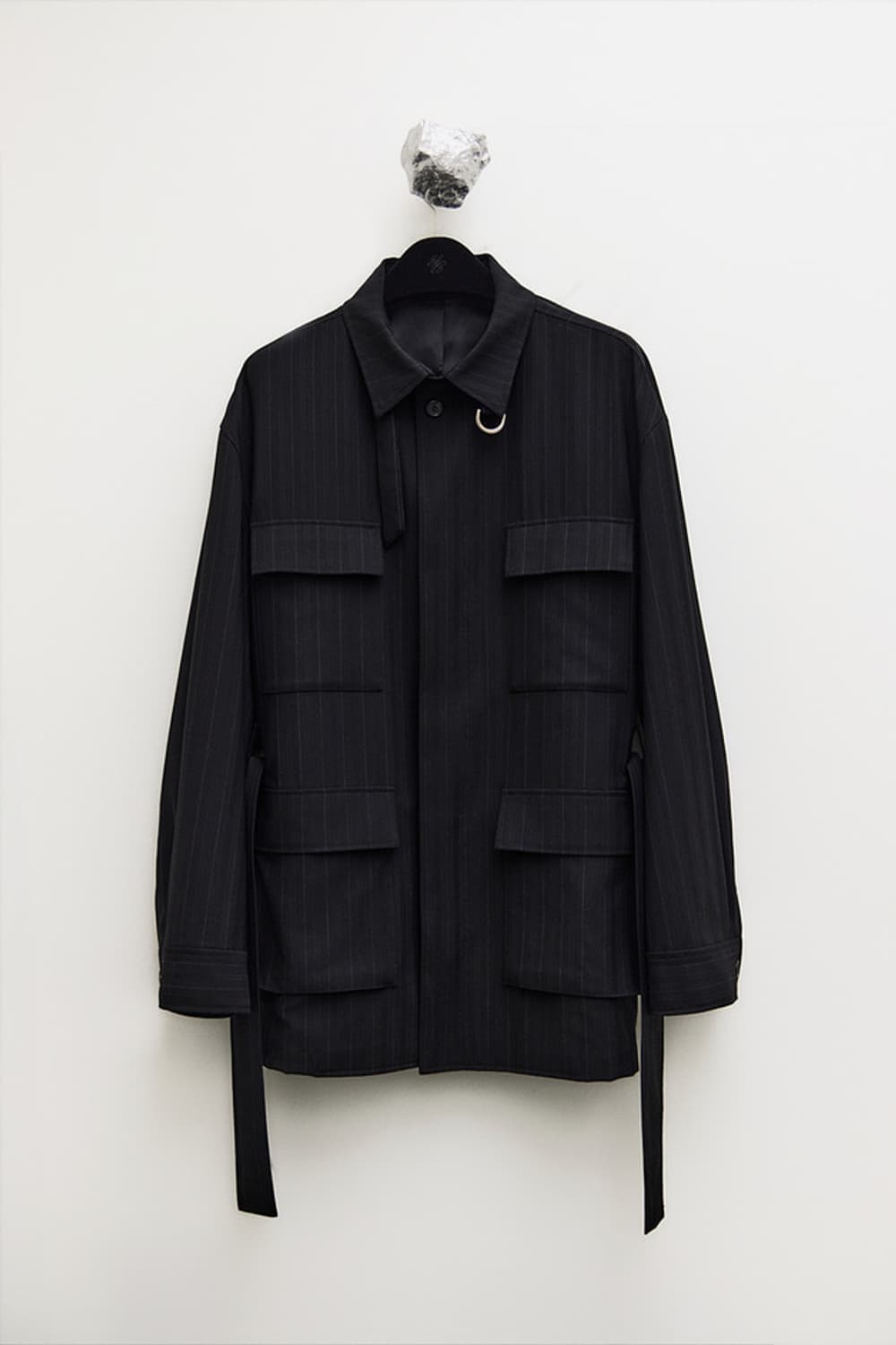 (L) YOUTH 유스  Safari Jacket Black Stripe 상품이미지2