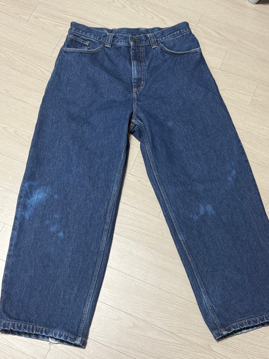 칼하트 브랜든 팬츠 블루린스드 m 상품이미지2