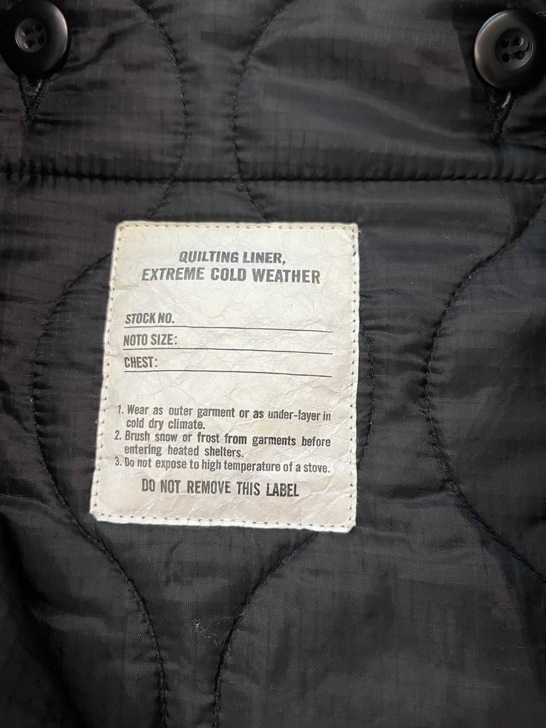 프릭스스토어 M65 숏파카 블랙 L 상품이미지4