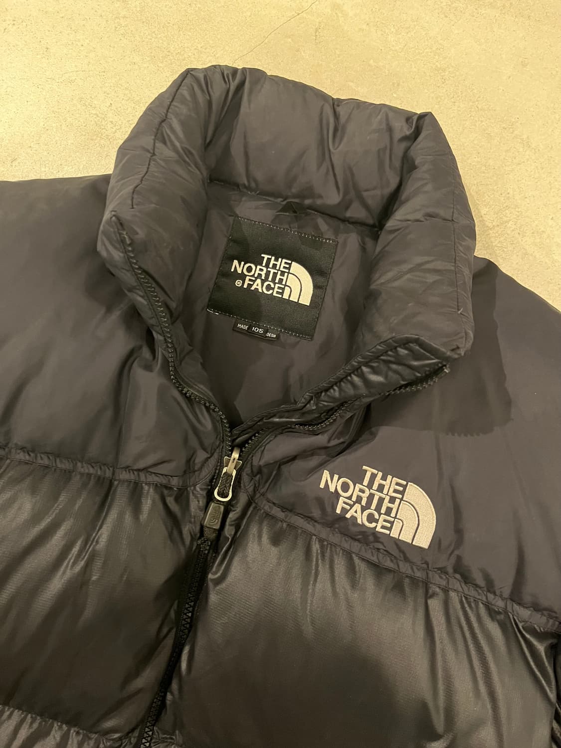 빈티지 노스페이스 눕시 700 블랙 상품이미지3