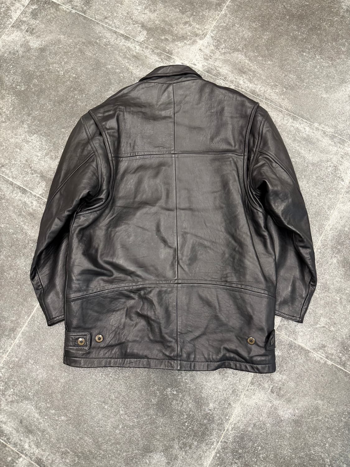 양가죽 레더 카코트 상품이미지4