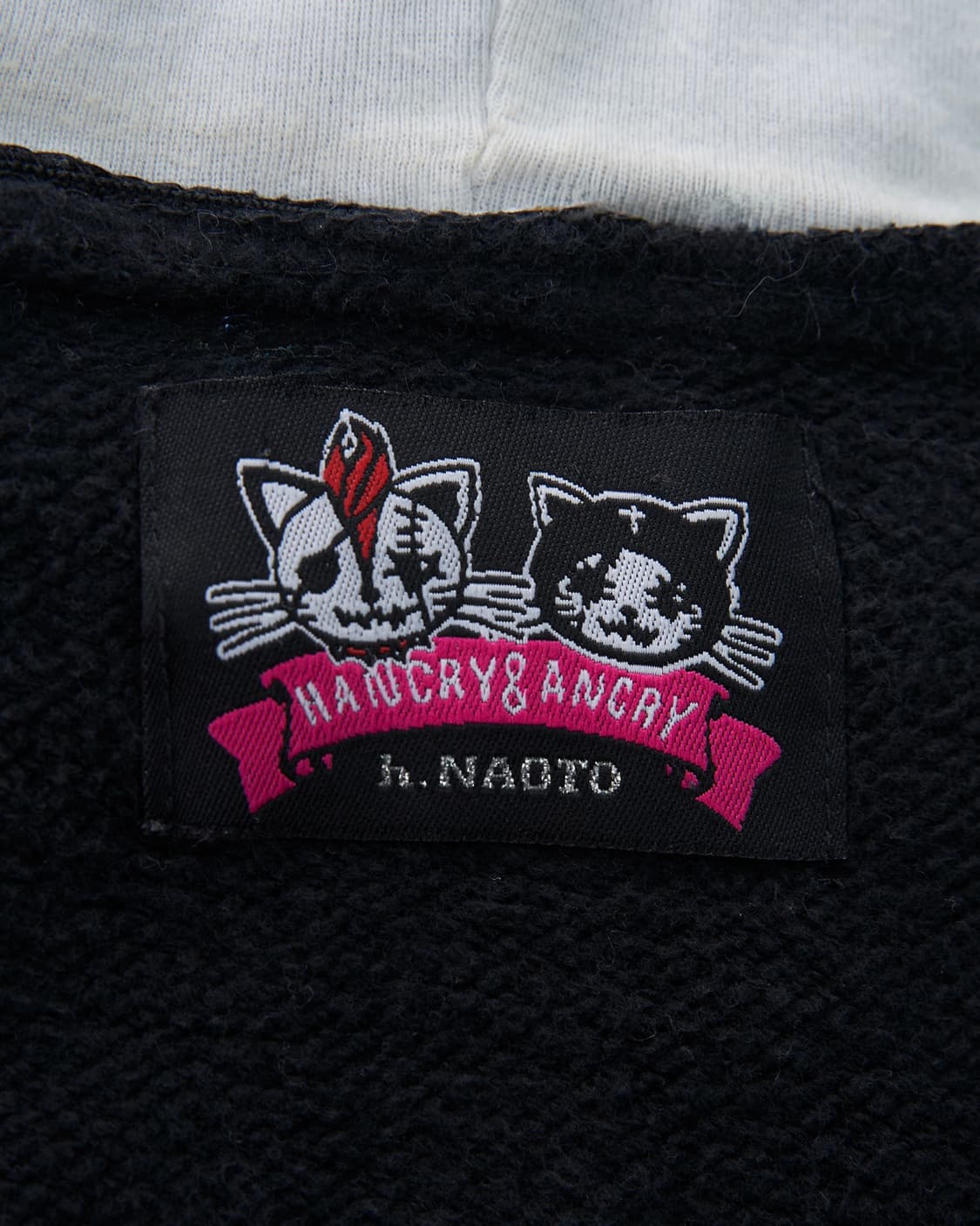 h.NAOTO 테일 디테일 케이프 후드집업 상품이미지7