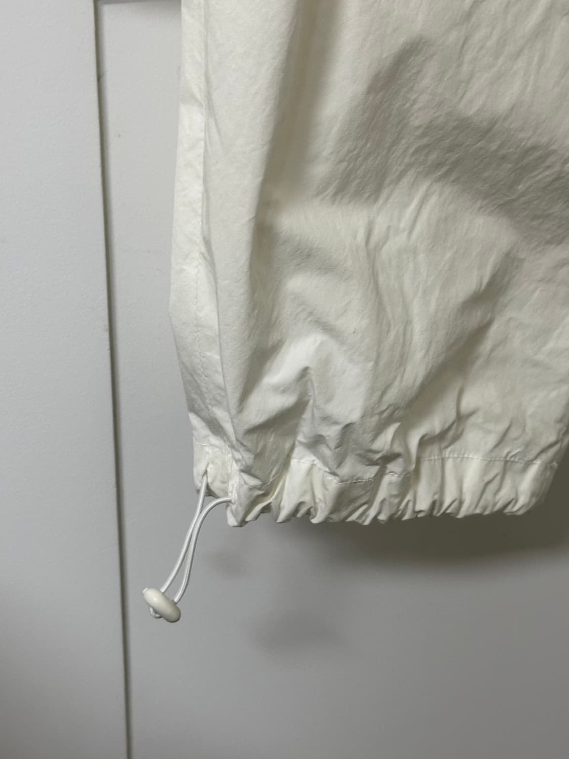 amomento drawstring pants white 상품이미지2