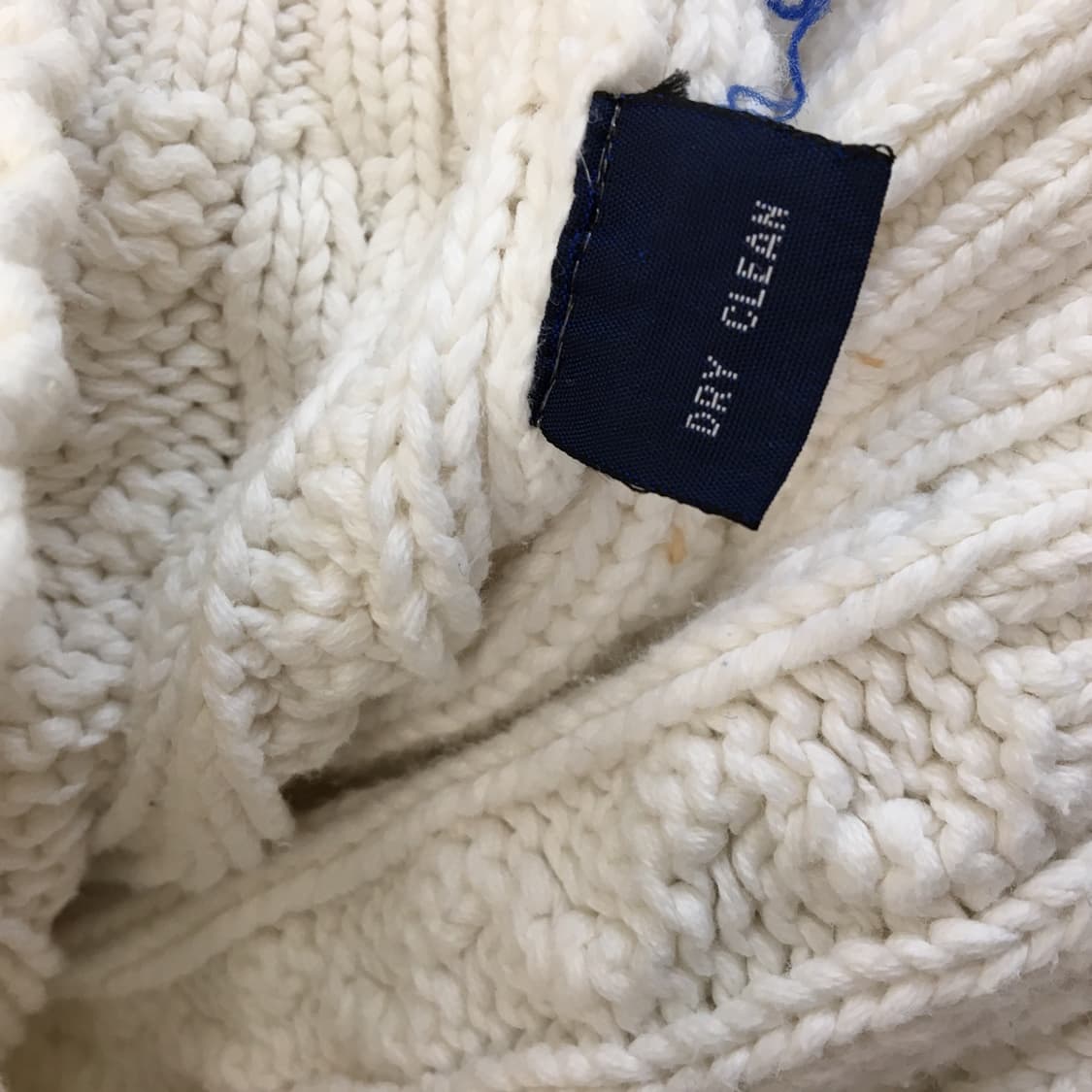 폴로 랄프로렌 90s 크리켓 케이블니트 L 상품이미지6