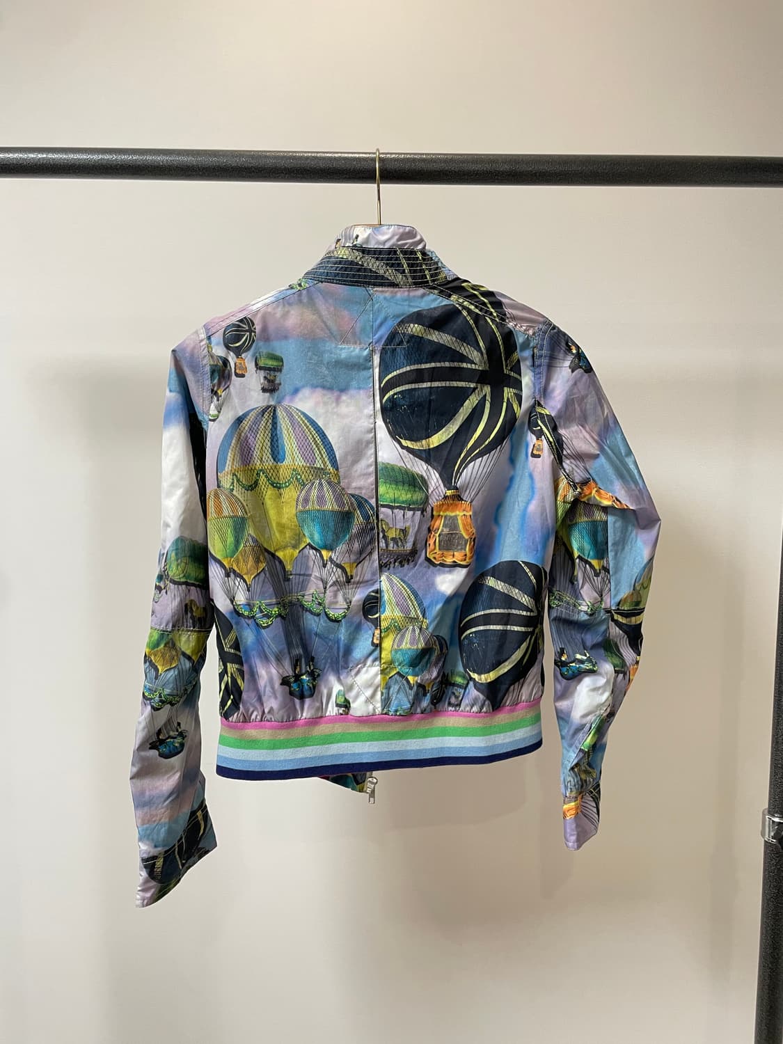 (38) Oilily 오일릴리 포인트 패턴 블루종 자켓 상품이미지3