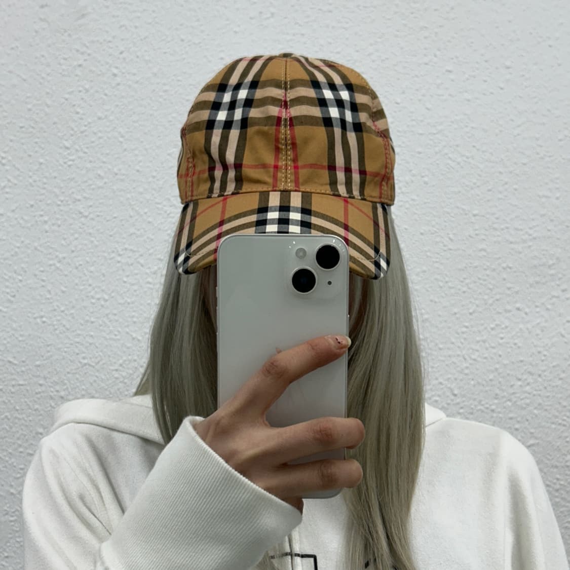  버버리 클래식 노바체크 볼캡 상품이미지1