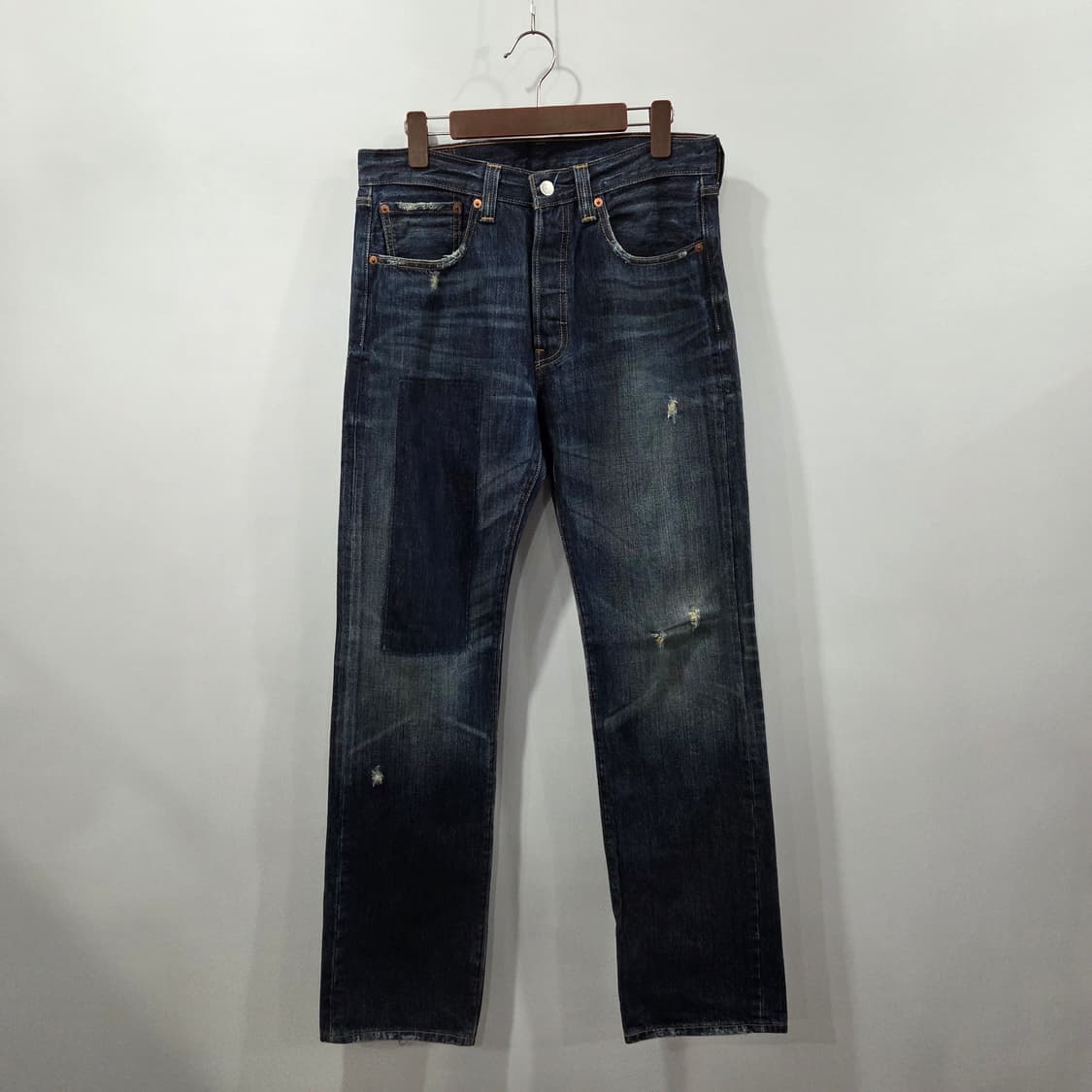 리바이스 501 진청 데님팬츠 32/34 상품이미지1