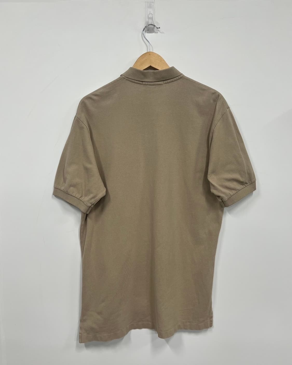 폴로 랄프로렌 카라 베이지 오버핏 반팔 티셔츠 상품이미지8