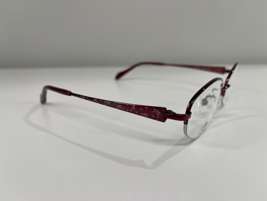 바인스 VINES 일본 티타늄 반무테 안경 빈티지 90s 2번 상품이미지3