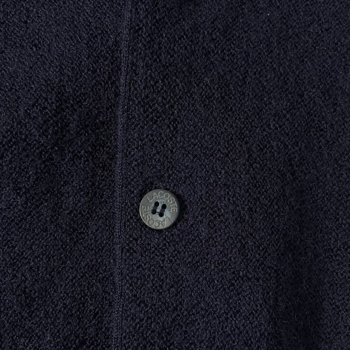 Lacoste  라코스테 자수 울 니트 가디건 상품이미지4