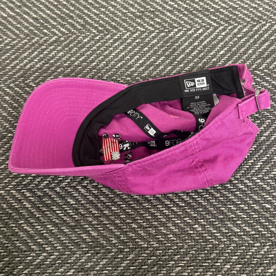 뉴에라 new york 폰트 바이올렛 볼캡 상품이미지4