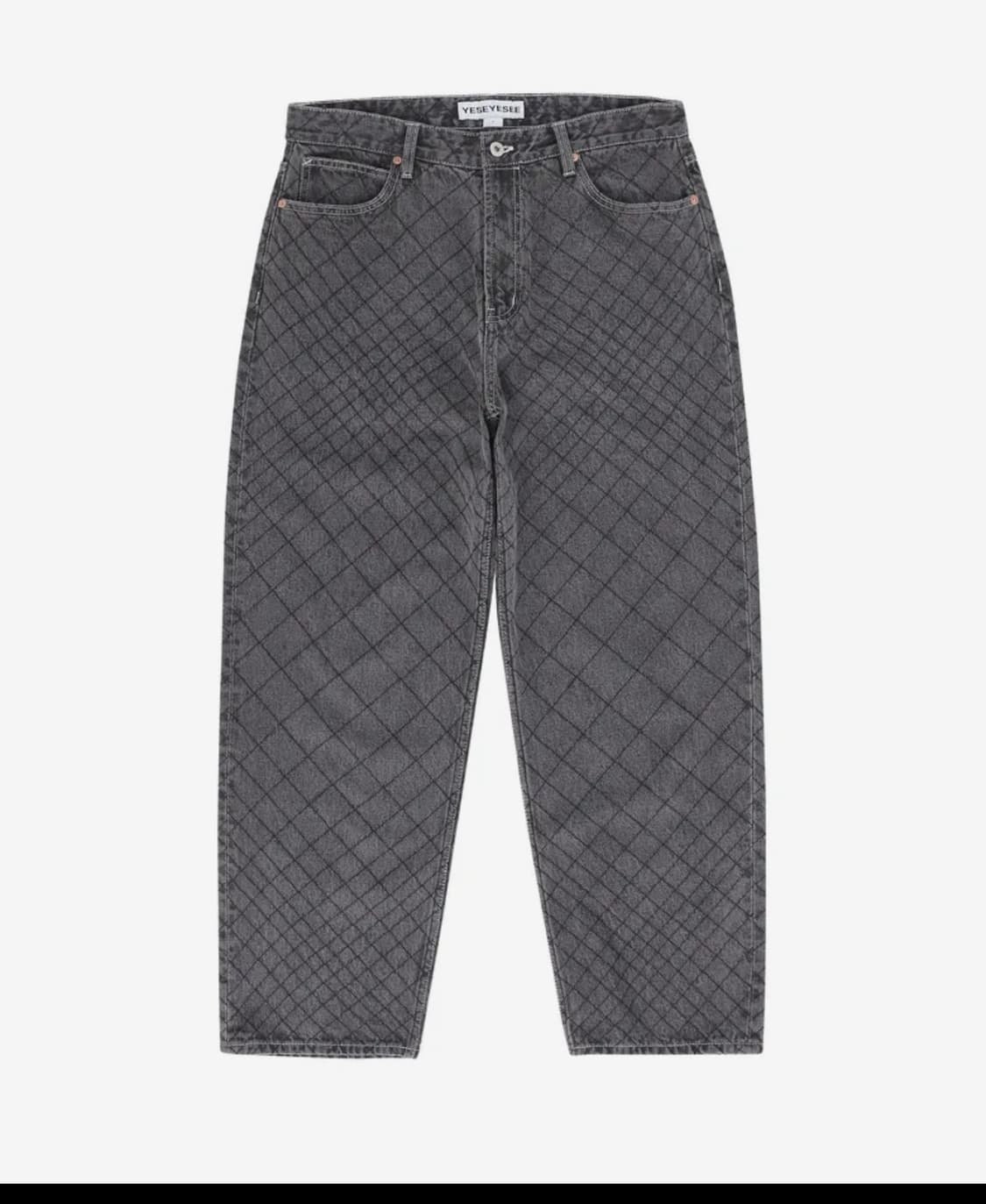 Net 5 Pockets Denim Pants Black 상품이미지2
