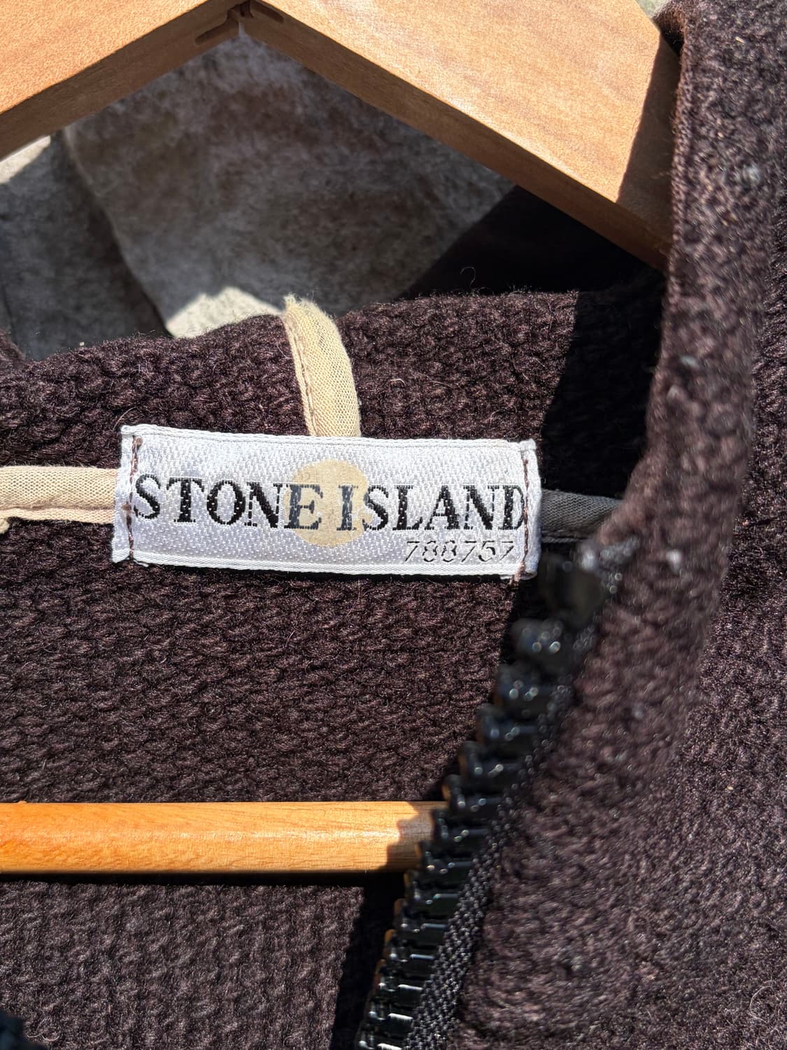 00s 스톤아일랜드 니트 가디건 후드집업 상품이미지7
