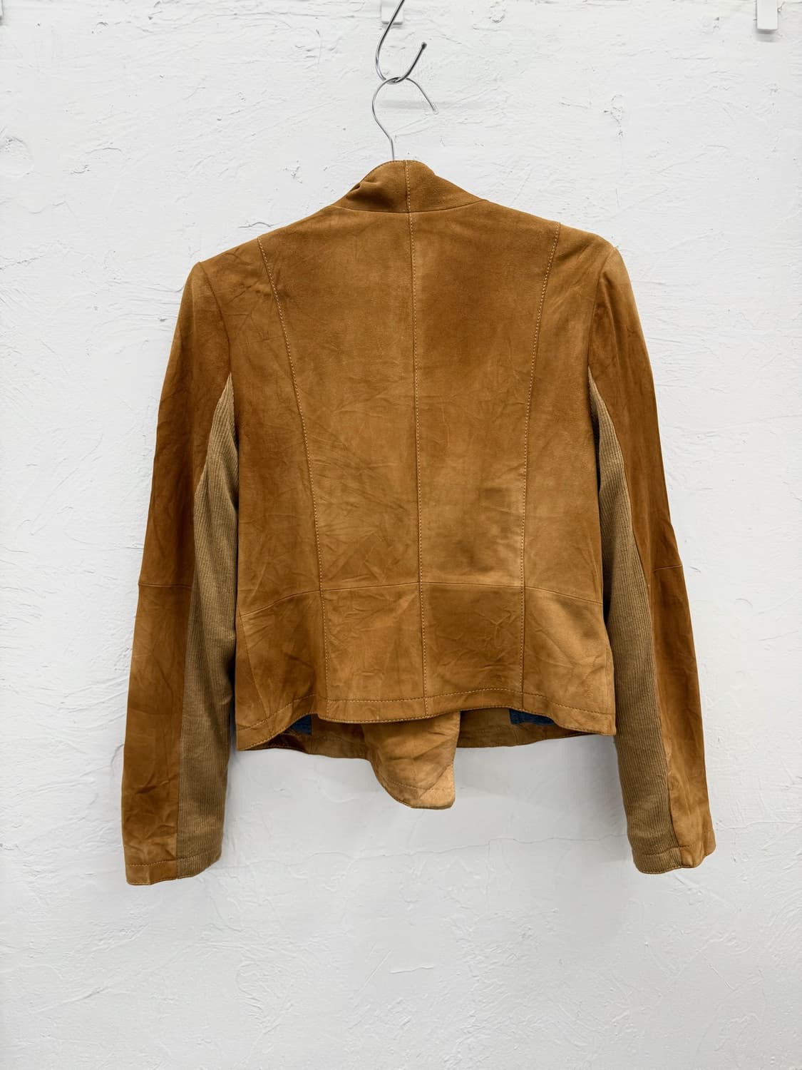 area free 니트 패널 집업 자켓 상품이미지5