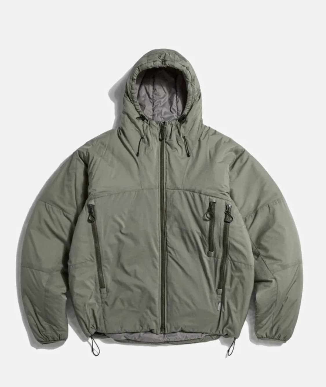 Insulated Hiking Jacket Grey Olive XL 상품이미지1