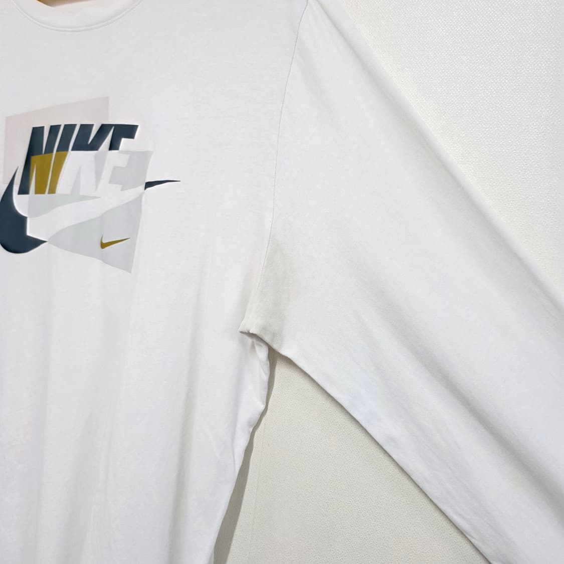 XXL 나이키 화이트 롱슬리브 상품이미지3