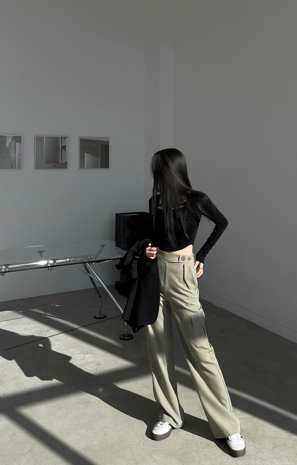 [새상품/빠른배송] 룩넌 카고 슬랙스 팬츠 상품이미지1