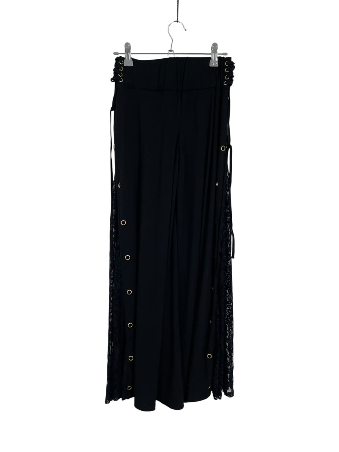 vintage gothic lace corset flare pants 상품이미지3