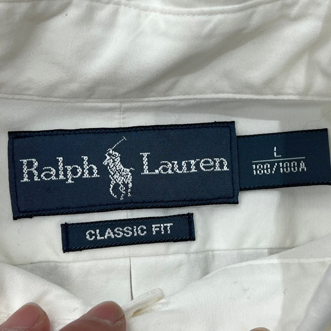 폴로 랄프로렌 화이트셔츠 s09516 상품이미지5