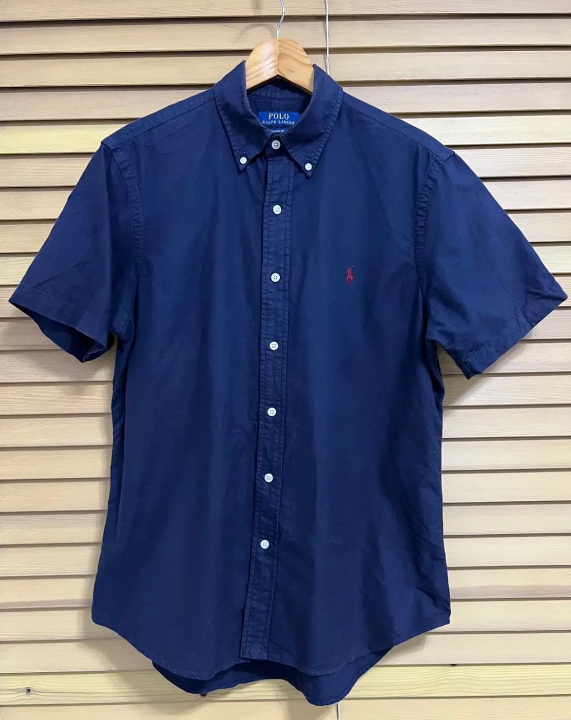 폴로랄프로렌 남성 네이비 코튼반팔셔츠 M 상품이미지2