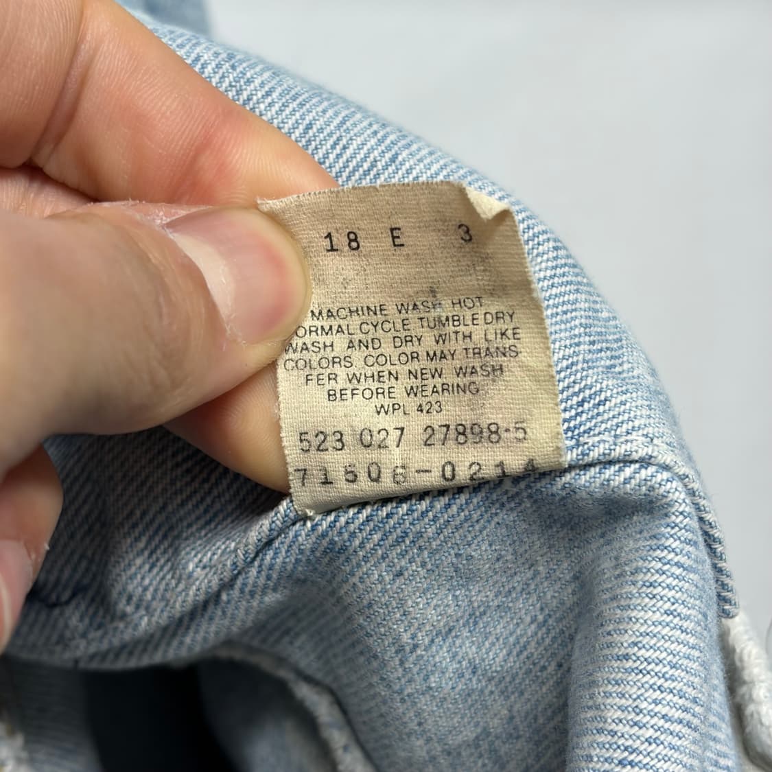 리바이스 80S 트러커 커스텀  상품이미지7