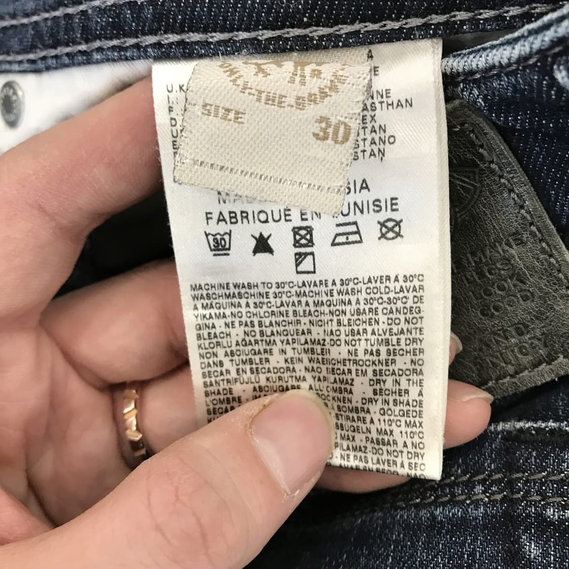 디젤 THANAZ 청바지 [30x32] 상품이미지7