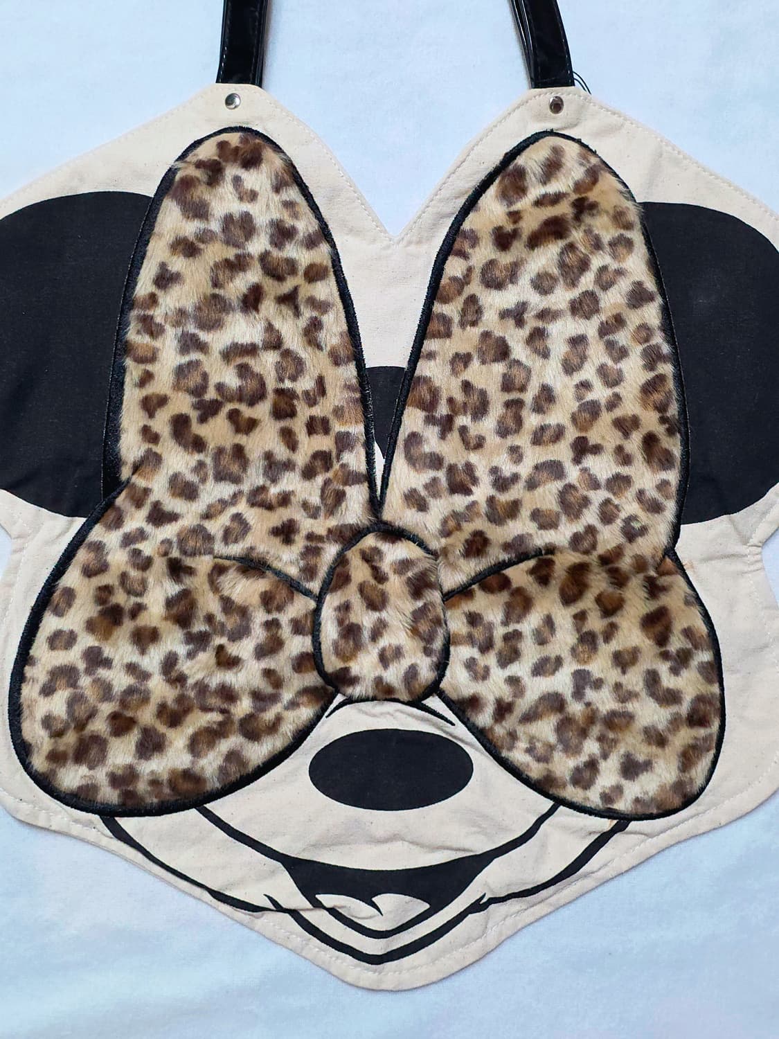 호피 리본 미니마우스 토트백 상품이미지2