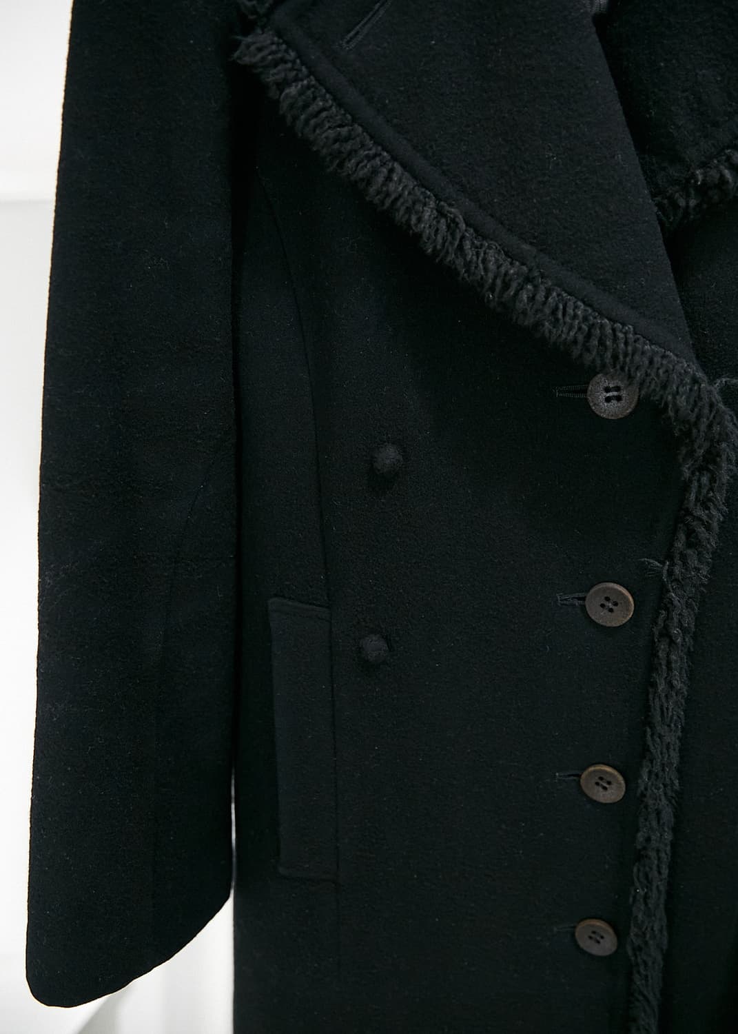 HaaT Issey Miyake Fringe Trim Coat 상품이미지3