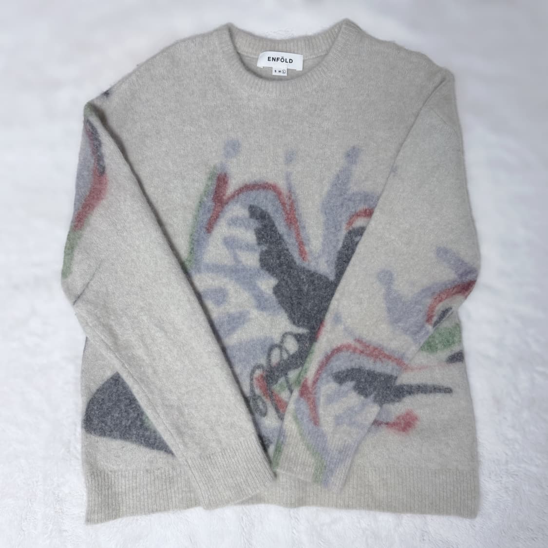 Enfold x m.j.k 엔폴드 Stay RAZY 니트 상품이미지3