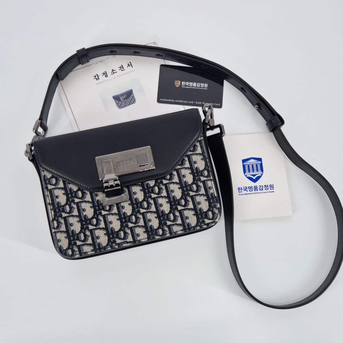 [감정완료] 디올 오블리크 자카드 메신저백 & 크로스백 상품이미지3