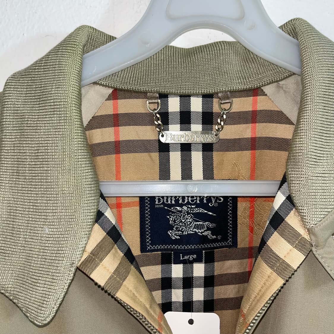 Burberry Beige Blouson 상품이미지6