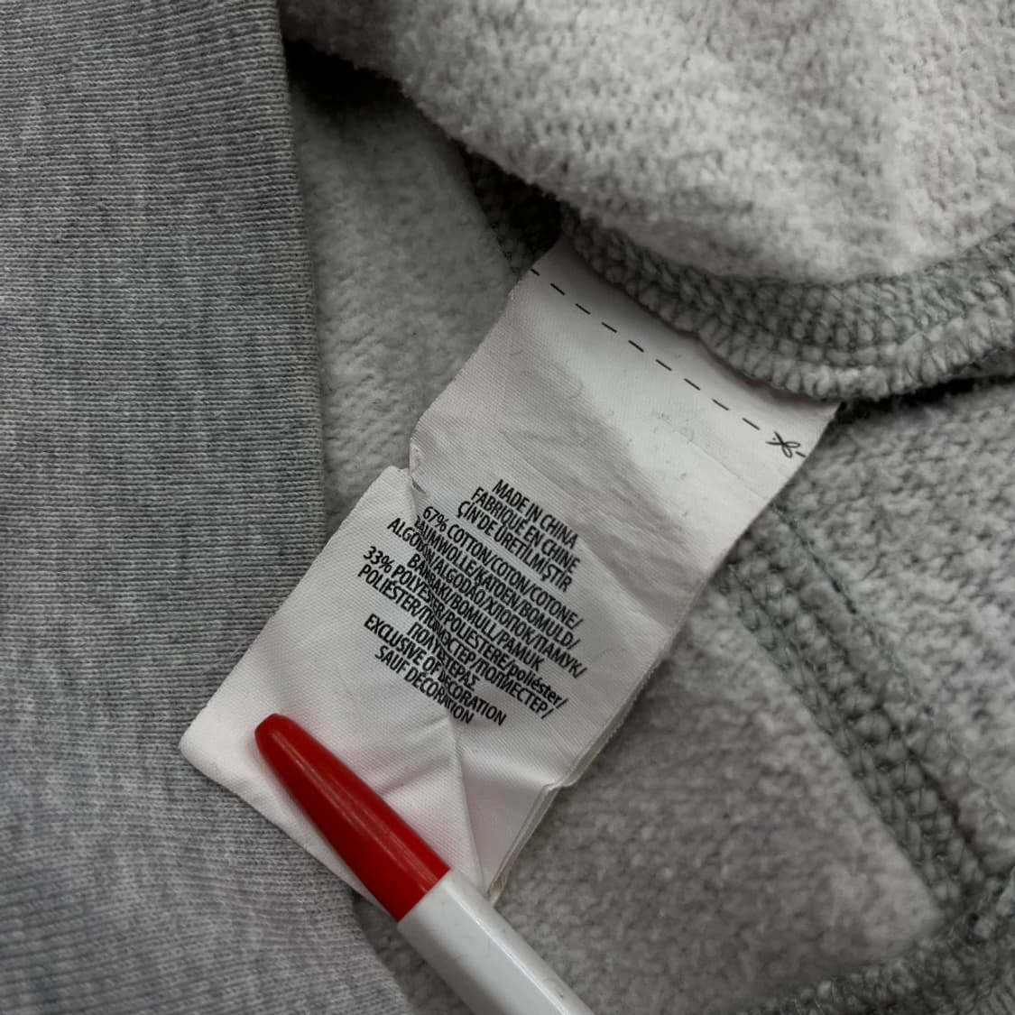 폴로 랄프로렌 스포츠 그레이 맨투맨 XL 상품이미지6