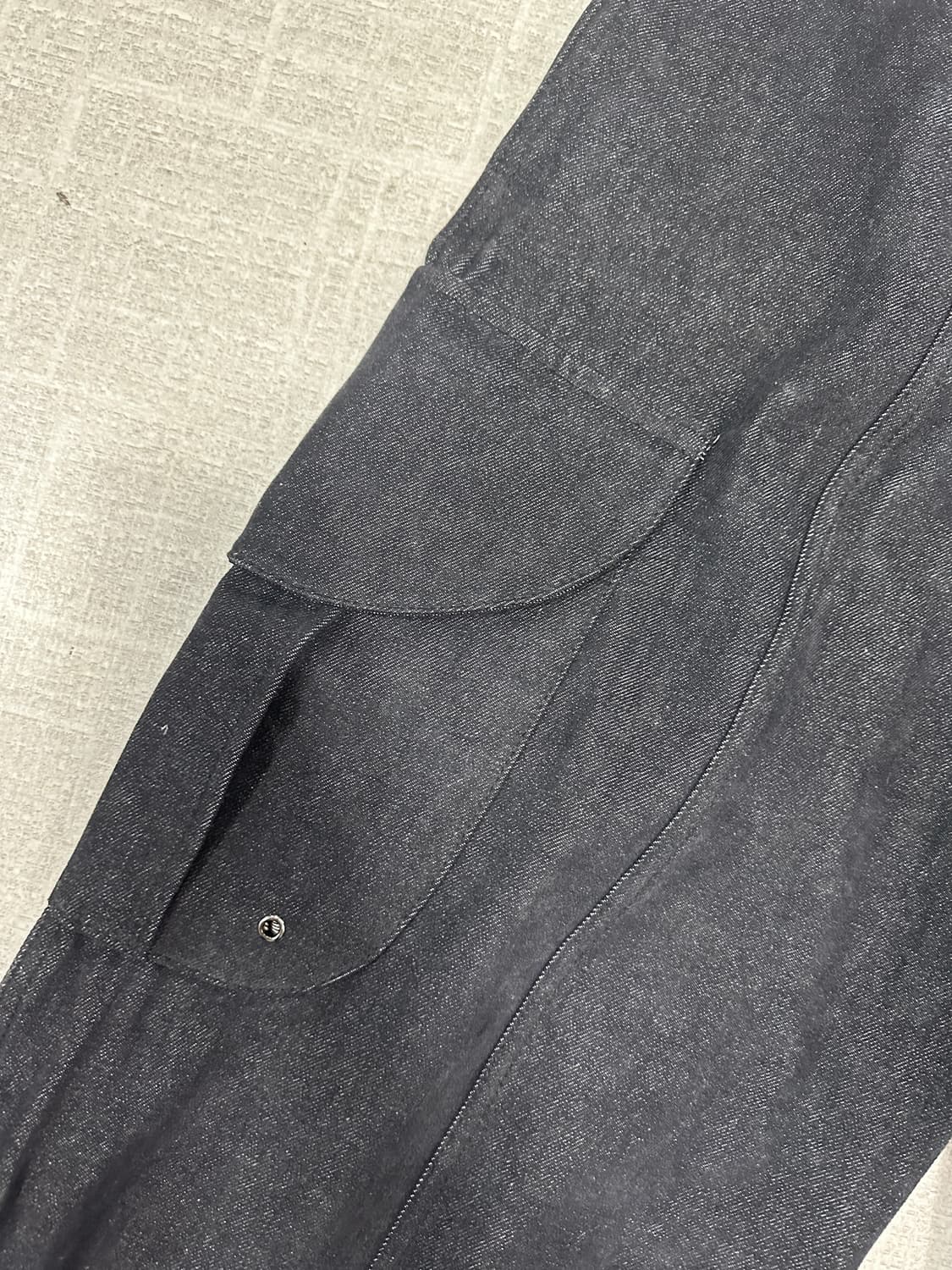 흑청 포켓 밴딩 팬츠 상품이미지4