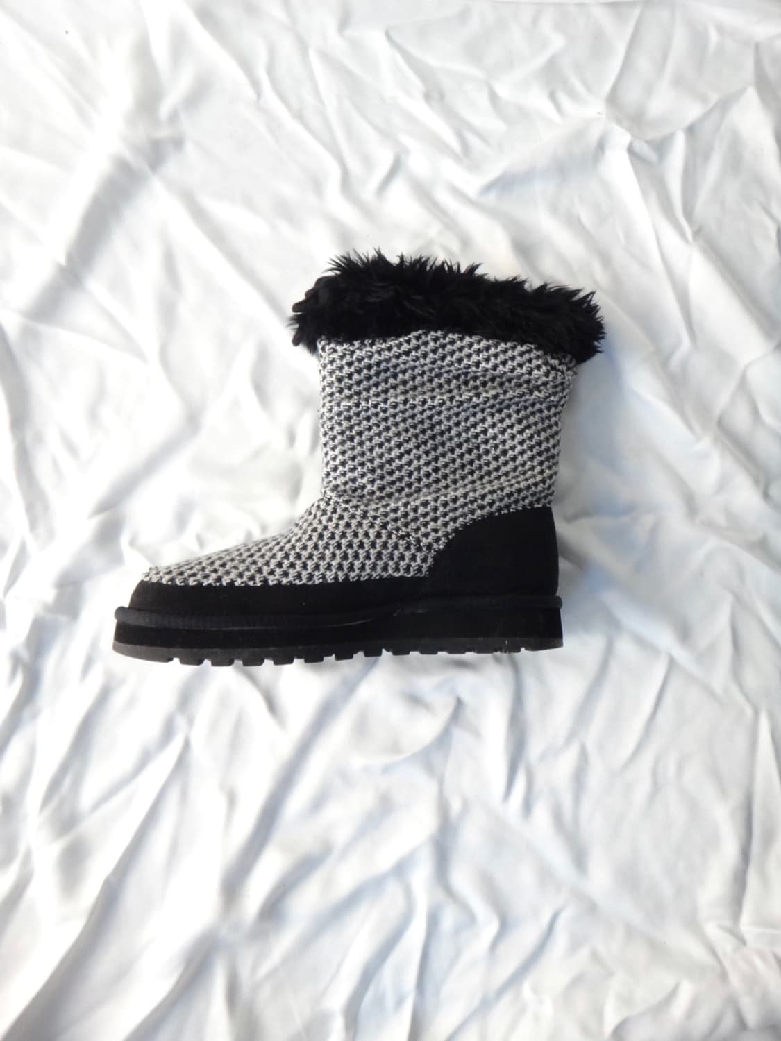 SKECHERS hound pattern winter boots  상품이미지2