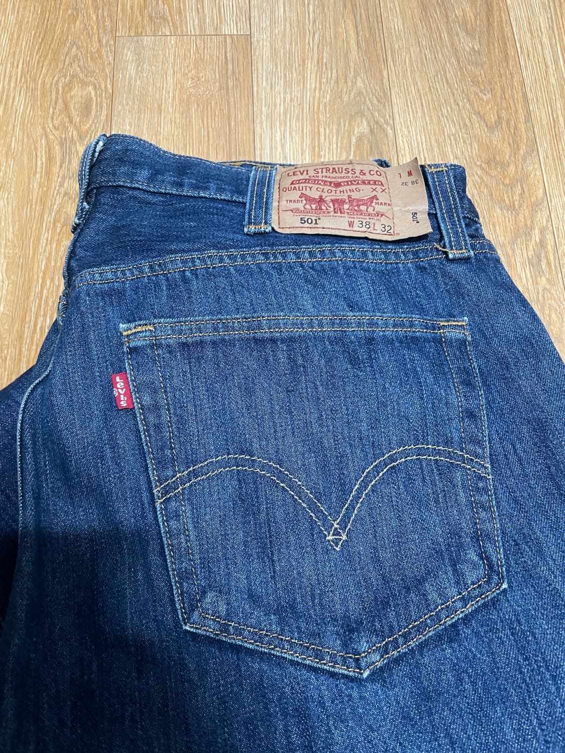 리바이스 501 청바지입니다 상품이미지3