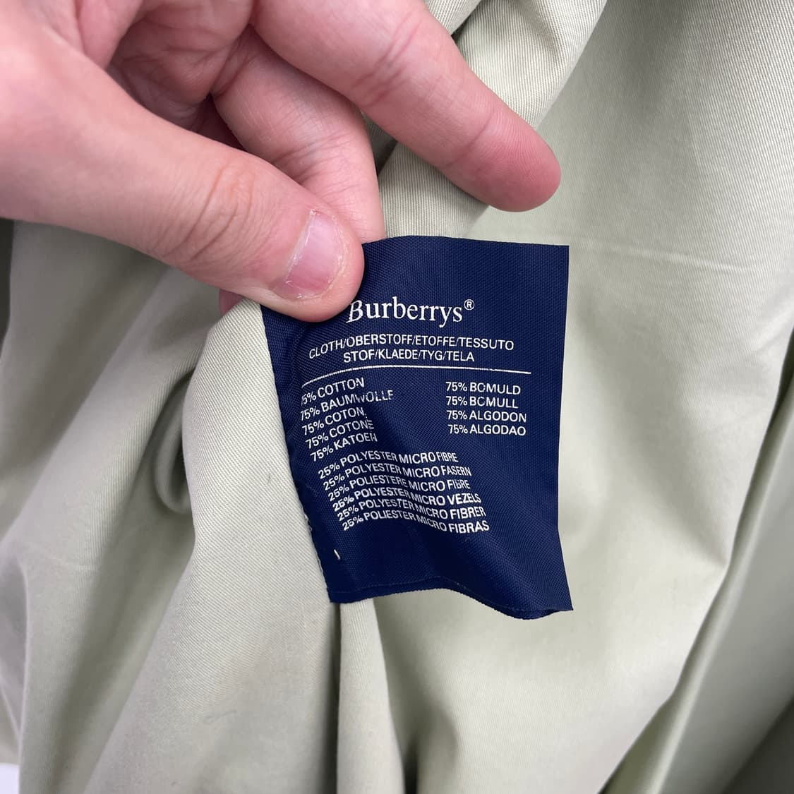 버버리 금장 더블 트렌치 카코트 상품이미지6