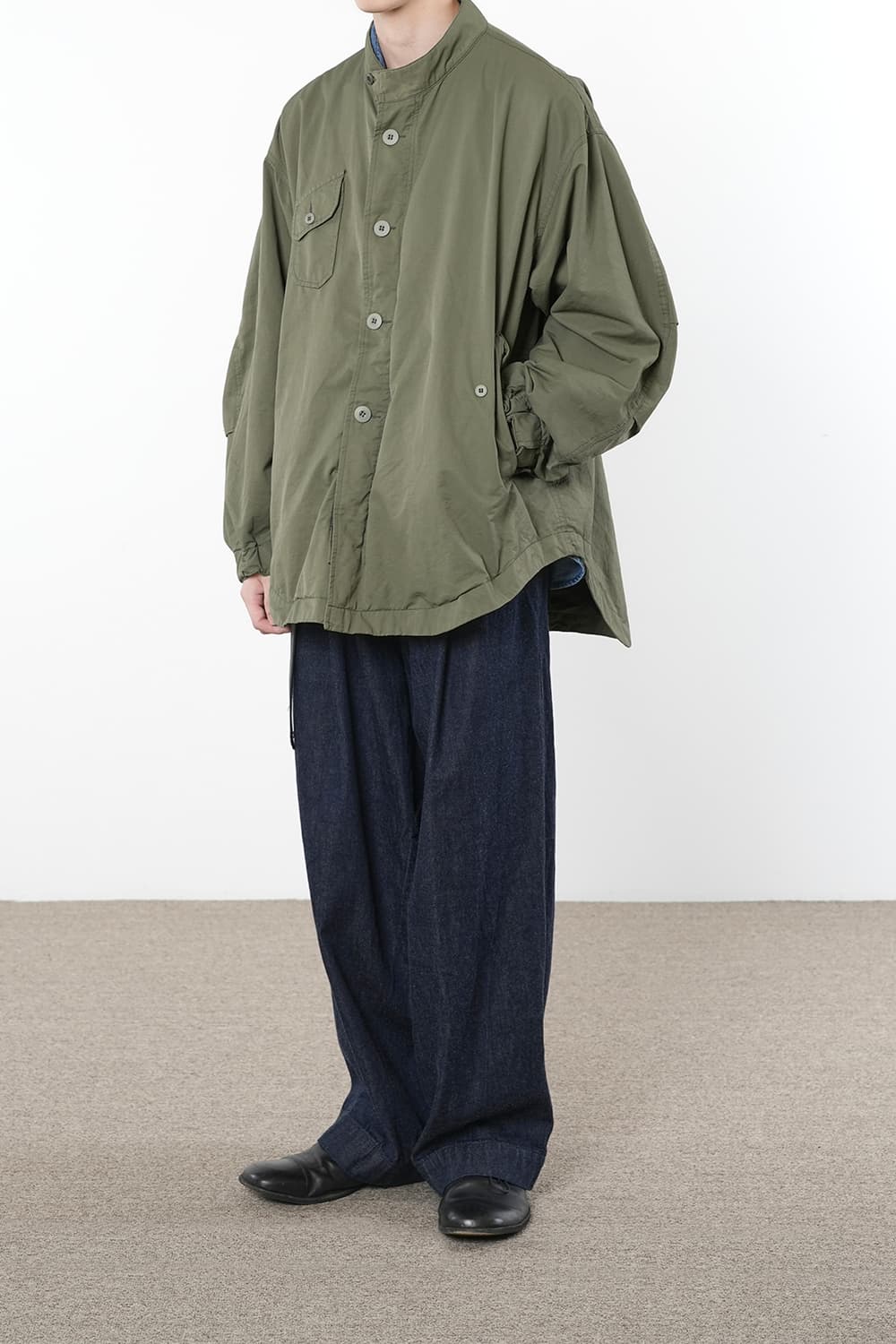 [M] 이얼즈어고 워시드 코튼 드릴 랜드 파카 V.3 (카키) 상품이미지5